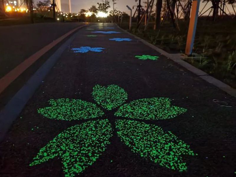 腳踩銀河！柳州驚現一條夜光跑道！今天正式開放！燃燒你的卡路里！